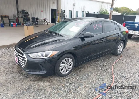 2017 Hyundai Elantra Se из США, поврежденный, VIN 5NPD74LF2HH102192